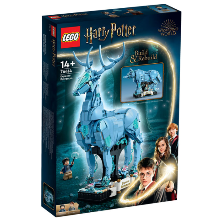 Lego 76414 Harry Potter Expecto Patronum only available in store or via click and collect from our shop in Westcliff on Sea, Essex