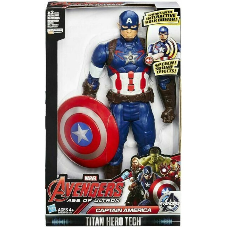 captain america talking action figure