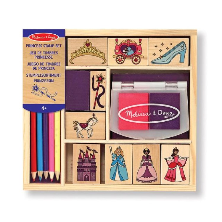 melissa and doug disney princess stamp set