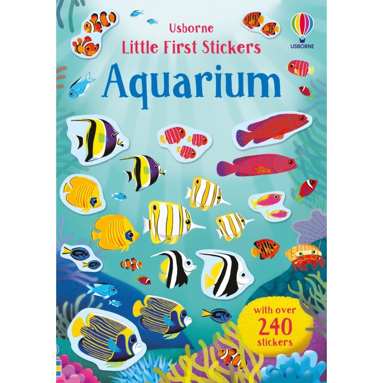Usborne - Little First Stickers Aquarium