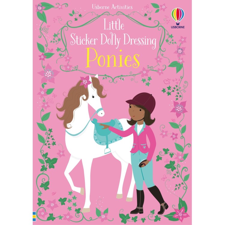 Usborne Activities Little Sticker Dolly Dressing Ponies