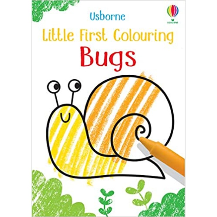 Usborne Little First Colouring Bugs ArgosyToys.co.uk