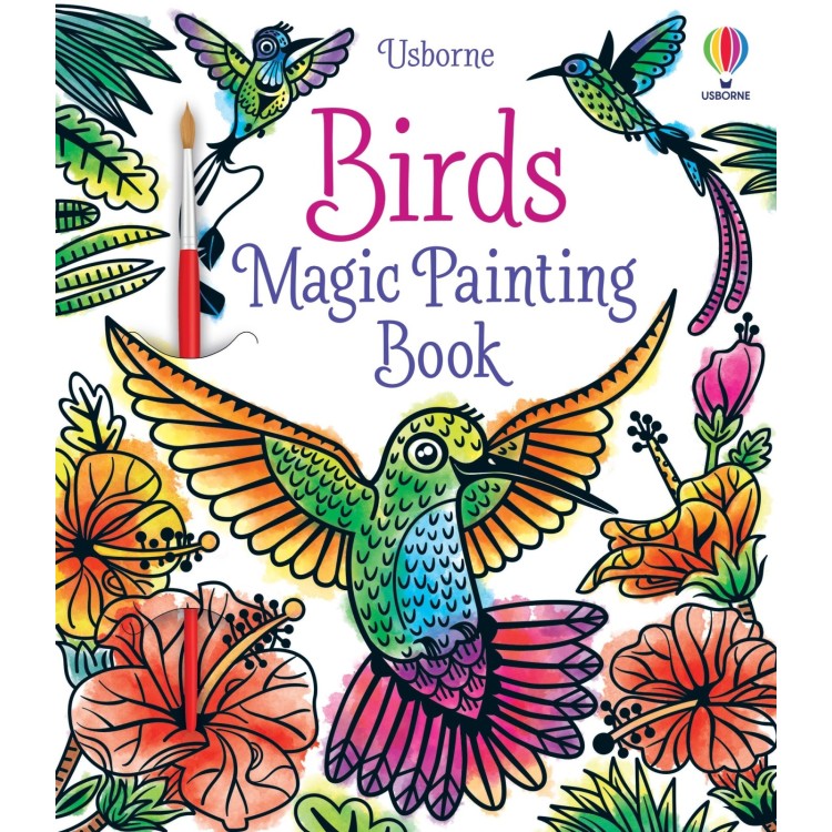 Usborne Magic Painting Book BIRDS